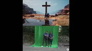 Green Screen Before And After VFX 