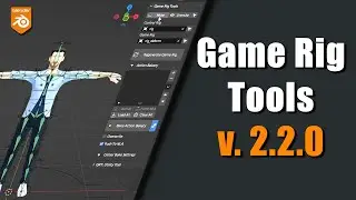 [Blender addon] Game Rig Tools: UPDATED v. 2.2.0