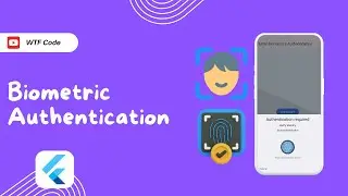 Flutter Biometric Authentication || Fingerprint Flutter (fingerprint and face authentication)