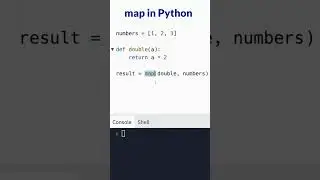 Using map() in Python #shorts