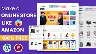 How to Make an eCommerce Website 2024 | Wordpress ecommerce  website tutorial