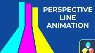 Create Animated Stripes In Perspective | DaVinci Resolve Motion Graphics Tutorial