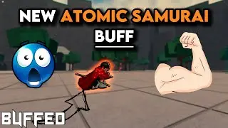 Atomic Samurai's Ult BUFFED In Roblox The Strongest Battlegrounds 😱
