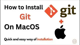 How to Install Git on Mac | Configure Git and github on Mac (2024)