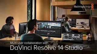 Multi user collaboration with DaVinci Resolve Studio