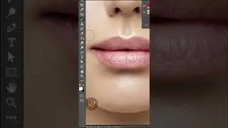 Lipstick effect in photoshop I #shorts #shortvideo #becomeversedshorts