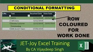 CONDITIONAL FORMATTING ! ADVANCE EXCEL TOOL! Formating data as you type date or number