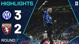 INTER-TORINO 3-2 | HIGHLIGHTS | Thuram treble secures Inter win | SERIE A 2024/25