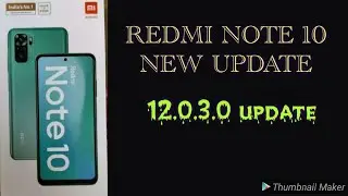 Redmi Note 10 India Stable V12.0.3.0 || HOW TO INSTALL MIUI12 OTA UPDATE REDMI MOBILE IN TELUGU