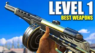 Top 10 Best LEVEL 1 GUNS in COD HISTORY