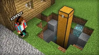 Я КОПАЛ ЯМУ И НАШЁЛ ДЛИННЫЙ СУНДУК В МАЙНКРАФТ | Компот Minecraft