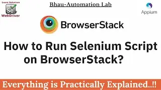 How to Run Selenium script on BrowserStack | Java Selenium | BrowserStack Tutorial | Cross Browser