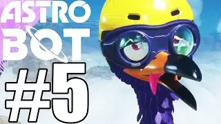 Astro Bot Gameplay Walkthrough Part 5 - Feather Cluster (100%)