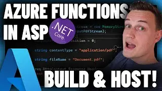 BUILD and HOST an ASP.NET Azure Functions Application EASILY