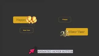 Awesome CSS Buttons with Amazing Hover Animation Using  HTML CSS & JAVASCRIPT