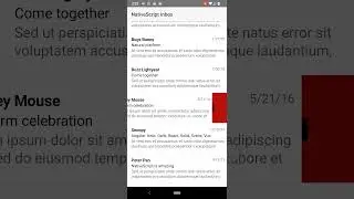 CollectionView (Part 2) - Swipeable cells for Android