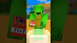 never give up Mikey - Minecraft Animation #maizen #minecraft #shorts