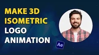 How to Design 3D Isometric Logo Animation in After Effects | Logo Animations Tutorial 2024