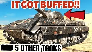 6 Tanks are getting BUFFED Tomorrow Wot console World of Tanks Console Modern Armor Arms Race
