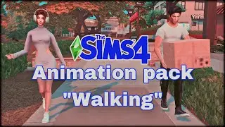 The Sims 4/Walking animation/Animation pack sims 4/(DOWNLOAD)