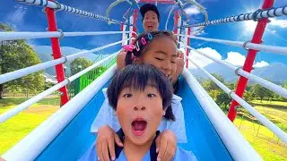 【外遊びソング】公園はパラダイス / かえであーたんオリジナルソング | Kids Song by Kaede and Ahtan