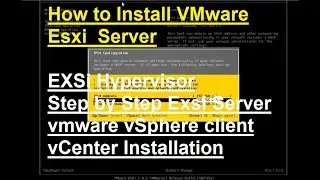 how to install vmware esxi 7 step by step