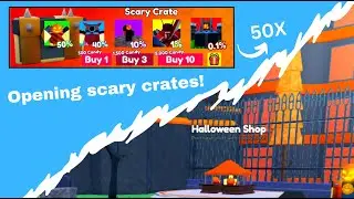 I Opened 50 Halloween Crates in Toilet Tower Defense