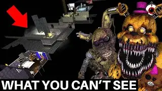 Everything Hidden in FNAF The Glitched Attraction (Out of Bounds + Cut Content)