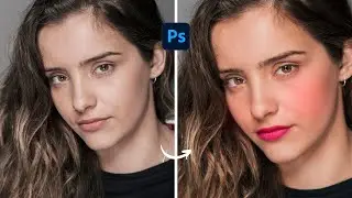 How to do Beautiful Girl Makeup and Skin Retouching in Photoshop