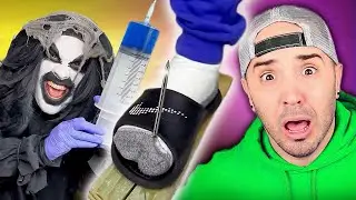 Scary monster to the rescue 😱💉