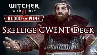 Witcher 3 🌟 BLOOD AND WINE GWENT ► Winning the Skellige Deck with Crach an Craite