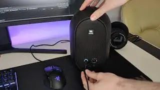 Как отключить спящий режим (автоотключение) на мониторных колонках JBL 104