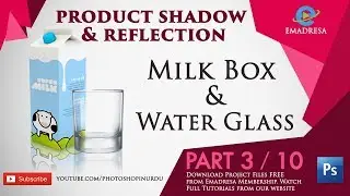 Amazon Product Images Shadow effect with Reflection Part 2 in Photoshop