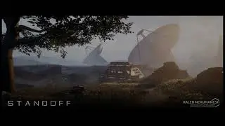 Halo Standoff Environment Art Recreation UE4 Timelapse