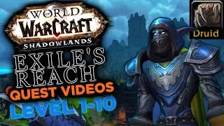 New Exile's Reach Level 1-10 Experience (Druid) | Shadowlands Alpha| Blizzplanet