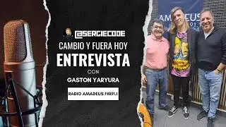 Entrevista en Radio Amadeus FM 91.1 - Cambio y Fuera Hoy 27-07-2023