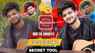 Remini App photo editing face smooth||Photo Face Smooth kese kare||remini app photo editing||Remini