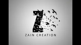 Photoshop Tutorial Dispersion Text Effect - Zain Creation