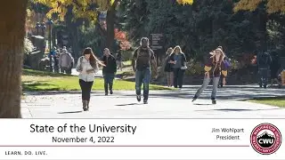 CWU State of the University Address 2022