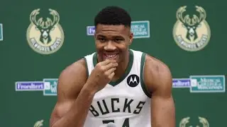 Giannis Antetokounmpo Talks Damian Lillard Trade - Full Interview | 2023 Bucks Media Day