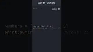 Built-In Functions in Python #coding #programminglanguage #programming #python  #pythonlearning