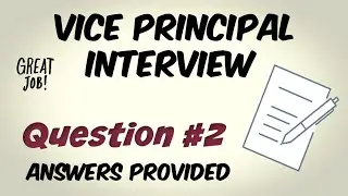 Vice Principal Interview Question 2 of 10