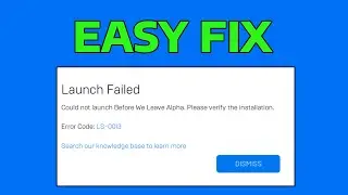 How To Fix Epic Games Error IS 0003 Install Failed Could Not Create Directory on PC