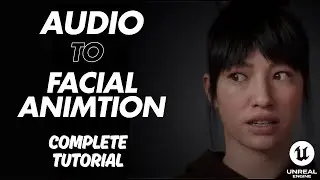 How to use Audio to Facial Animation feature in Unreal Engine 5.5 | Complete Tutorial