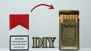 making a Cigarette Case at home