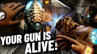 Your GUN is ALIVE in this NEW QUEST 2 GAME // Genotype Quest 2 Gameplay (VERY EARLY)