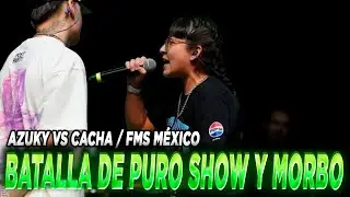 Batalla de puro show y morbo | Azuky vs Cacha Fms México J2 Votación