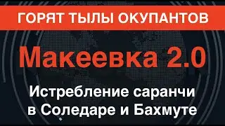 Макеевка 2.0: Горят тылы оккупантов. Истребление саранчи в Соледаре и Бахмуте