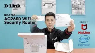 What is a DIR-2680 WiFi Security Router?  Powered by Intel & McAfee