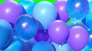 Green Screen Animated Balloon 10 | Free Download